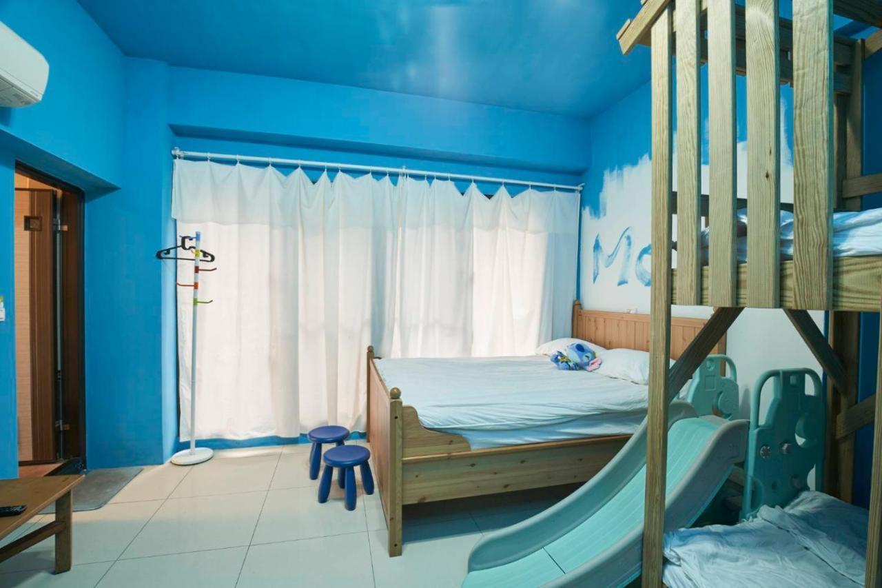 Apartament Momo民宿 溜滑梯 Dongshan  Zewnętrze zdjęcie